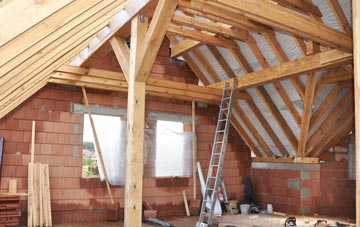 Knott End On Sea attic trusses